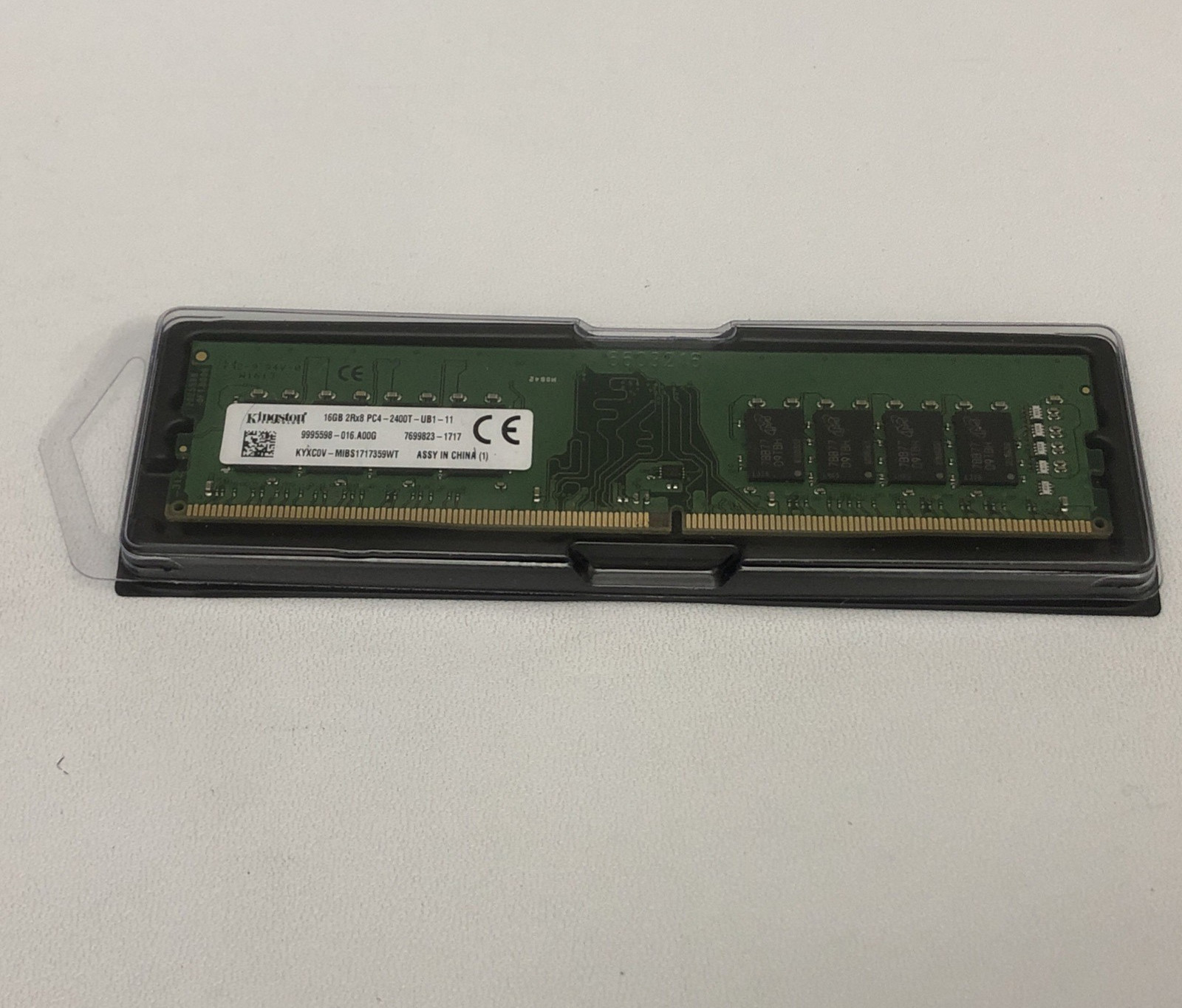 Genuine Kingston 16GB 2RX8 PC4-2400T DDR4 SDRAM PC4-19200 Dual Rank 288-Pin Ram