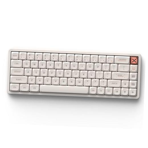 Magi65 Low Profile Mechanical Keyboard Wireless 65% Keyboard 68 Keys Creamy