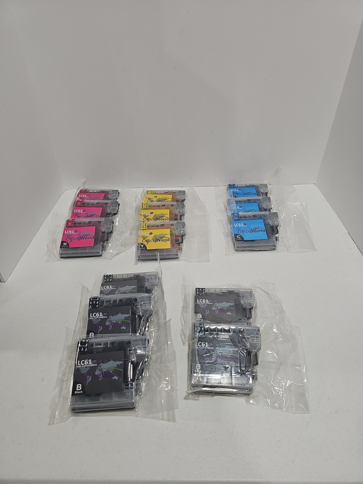 Office World Brother LC61 Printer Ink 8 Cartridges Black Cyan, Magenta Yellow 14
