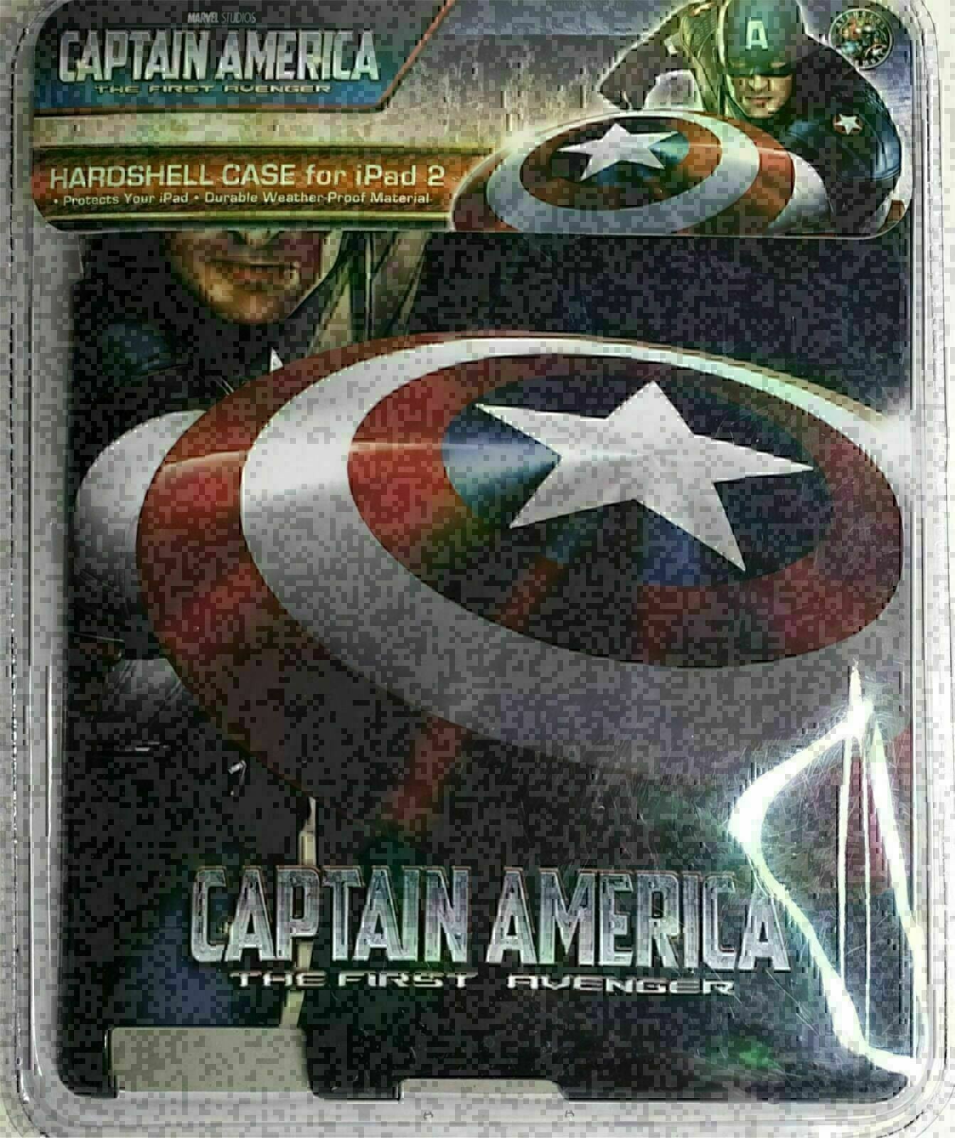 Marvel Captain America Hardshell Case Fits iPad 2 New