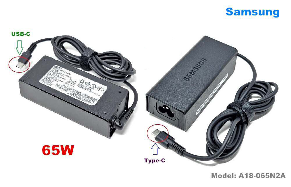 Genuine Samsung SM-T927 A18-065N2A PD-65ABH W16-030N1A AC USB-C Adapter Charger