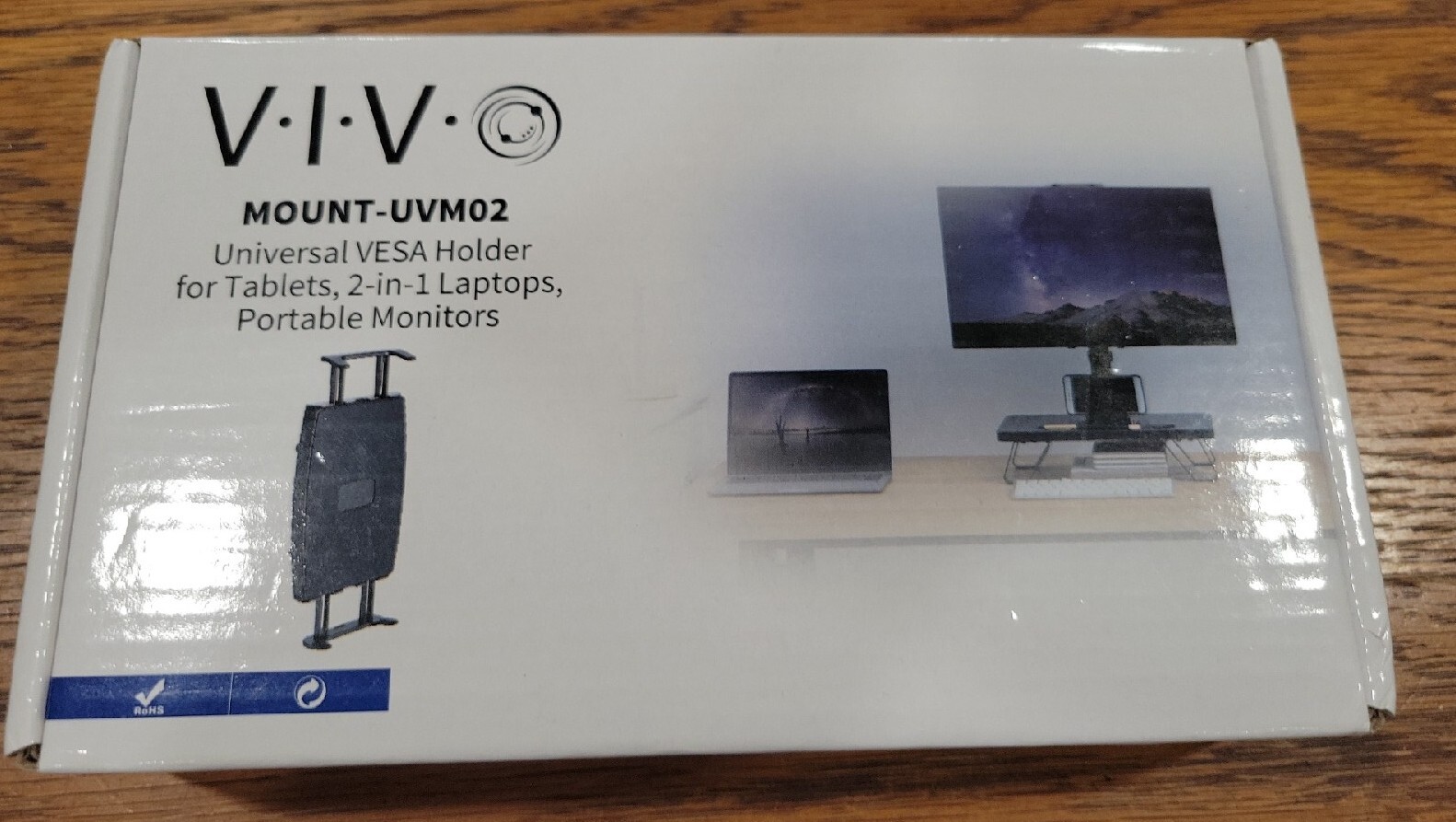 VIVO Universal VESA Mount for Tablets, 2-in-1 Laptops, & Portable Monitors