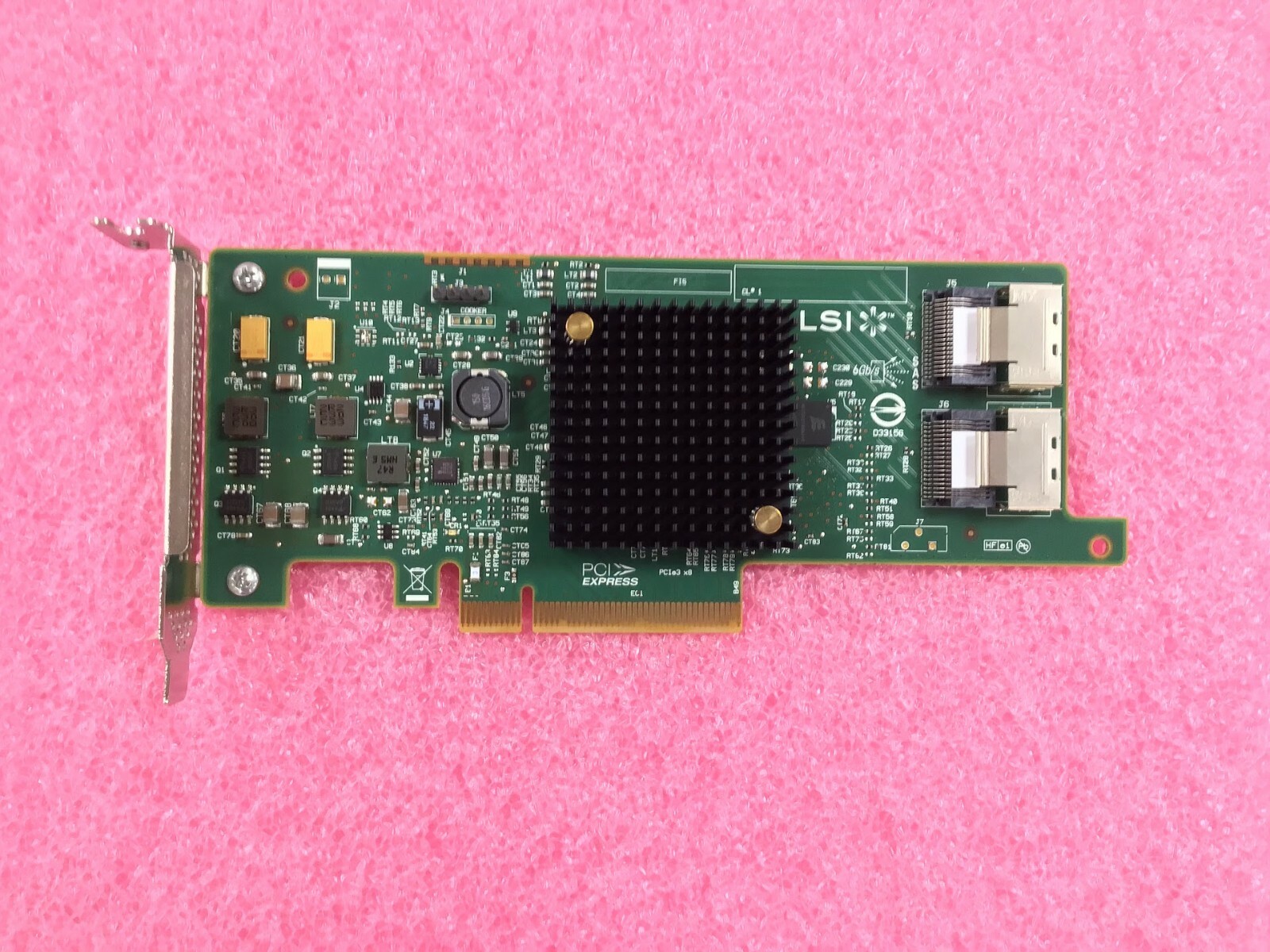 Dell 4TMJF 04TMJF SAS9207-8i 6Gb/s SAS/SATA Host Bus Adapter Low Profile