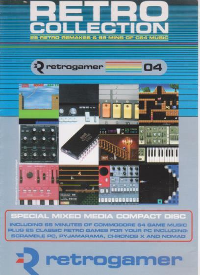 Retro Gamer Issue 4: Retro Collection PC CD-ROM set of Commodore 64 game remakes