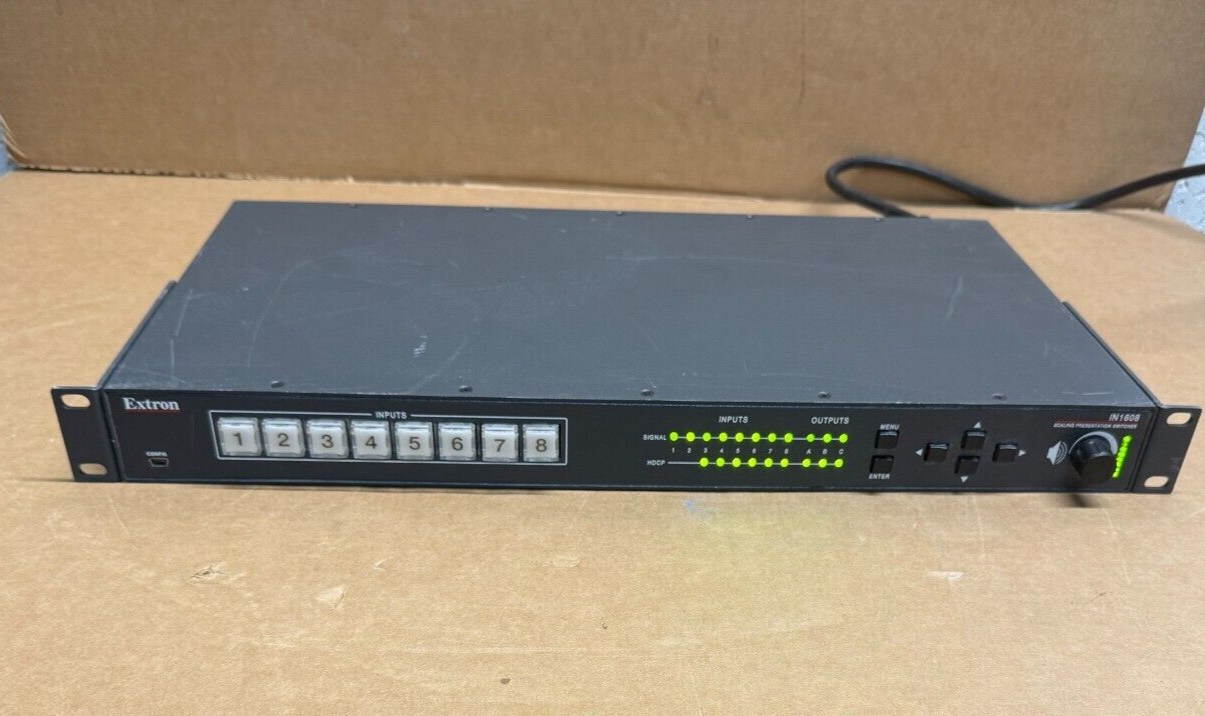 Extron IN1608  Scaling Presentation Switcher