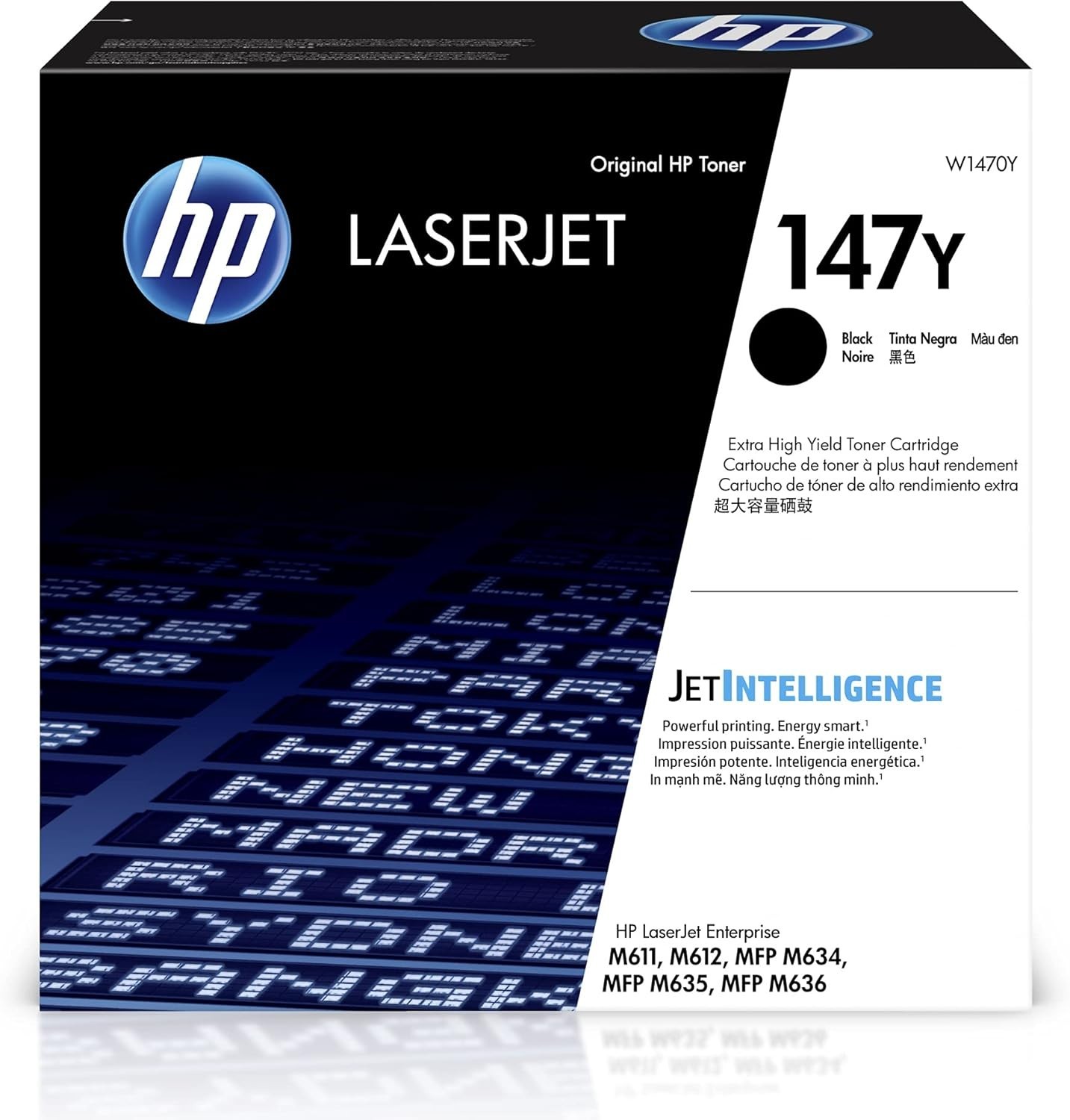 HP 147Y Black Extra High-Yield Toner Cartridge W1470Y