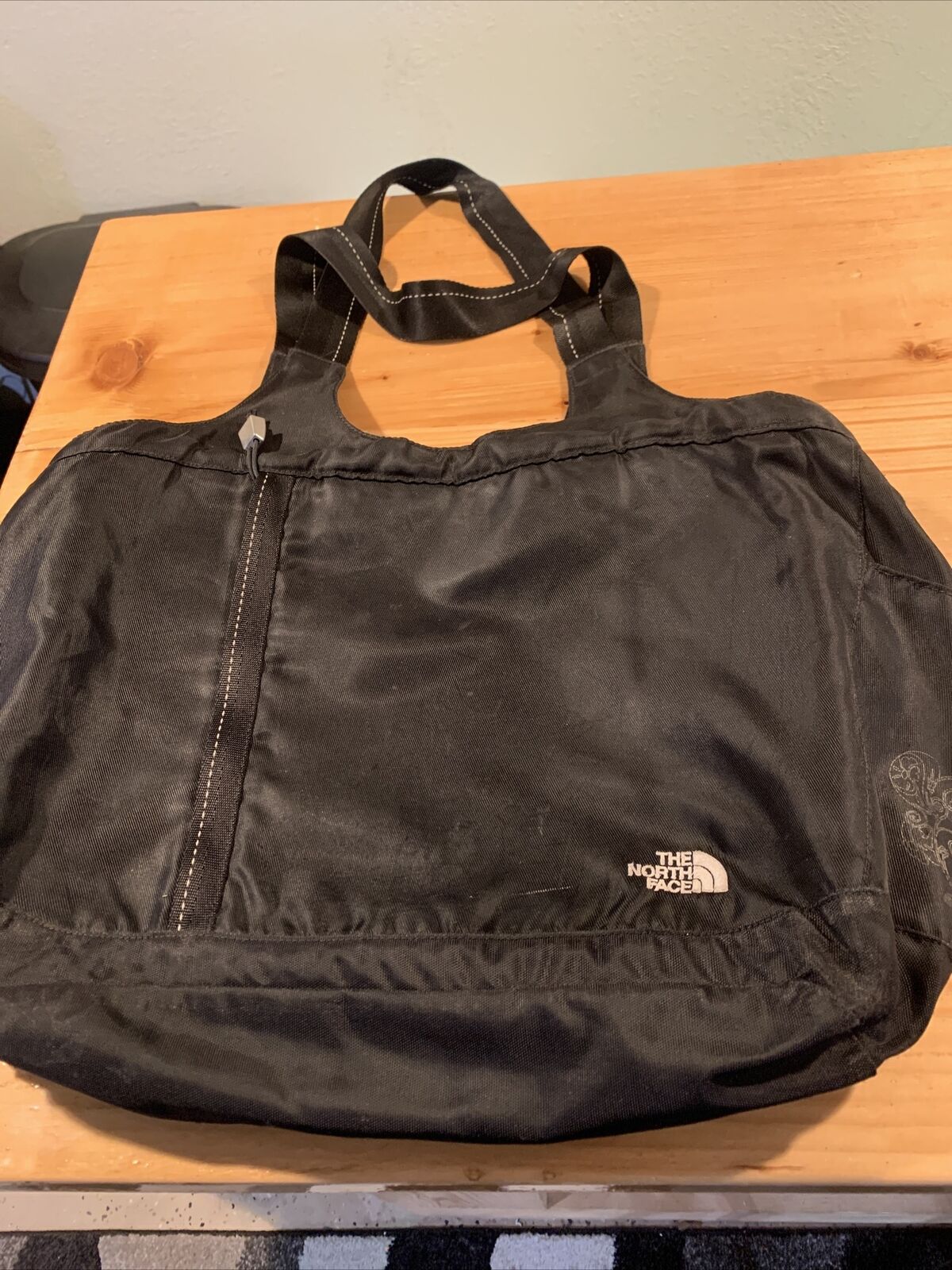 The North Face Travel Laptop Shoulder Women Black Bag 