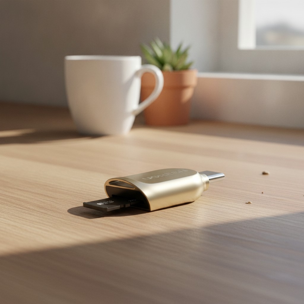 Effortless Data Sharing with Portable USB C Micro SD Reader - Wide Compatibility