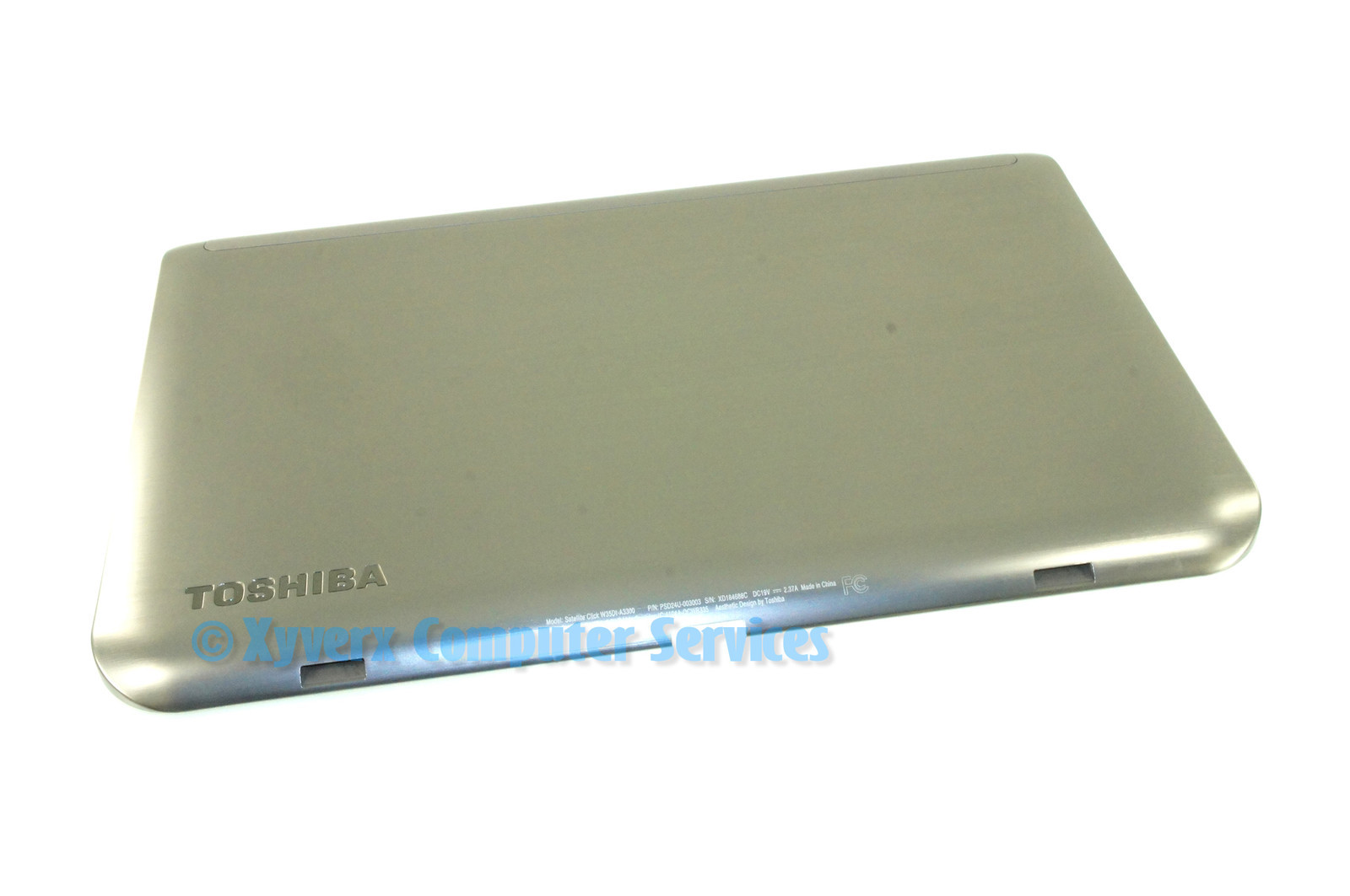 A000270060 GENUINE OEM TOSHIBA LCD DISPLAY BACK COVER CLICK W35DT (GRD C) READ