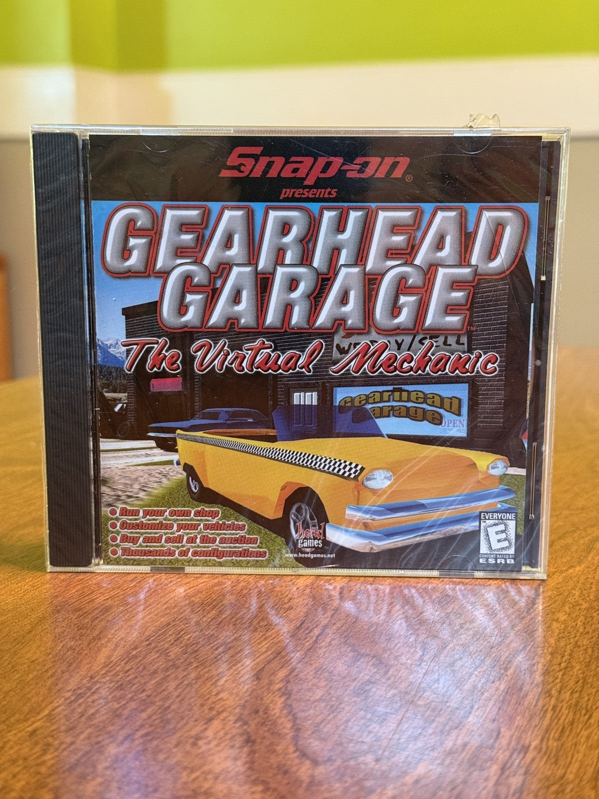 Gearhead Garage The Virtual Mechanic PC CD ROM Video Game Snap on
