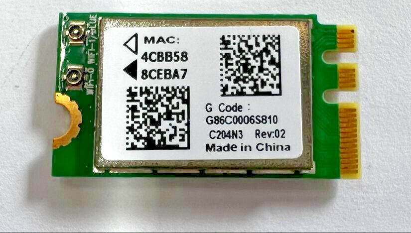 Genuine Qualcomm Atheros C204N3 PCI-e Wifi Wireless Card Toshiba G86C0006S810