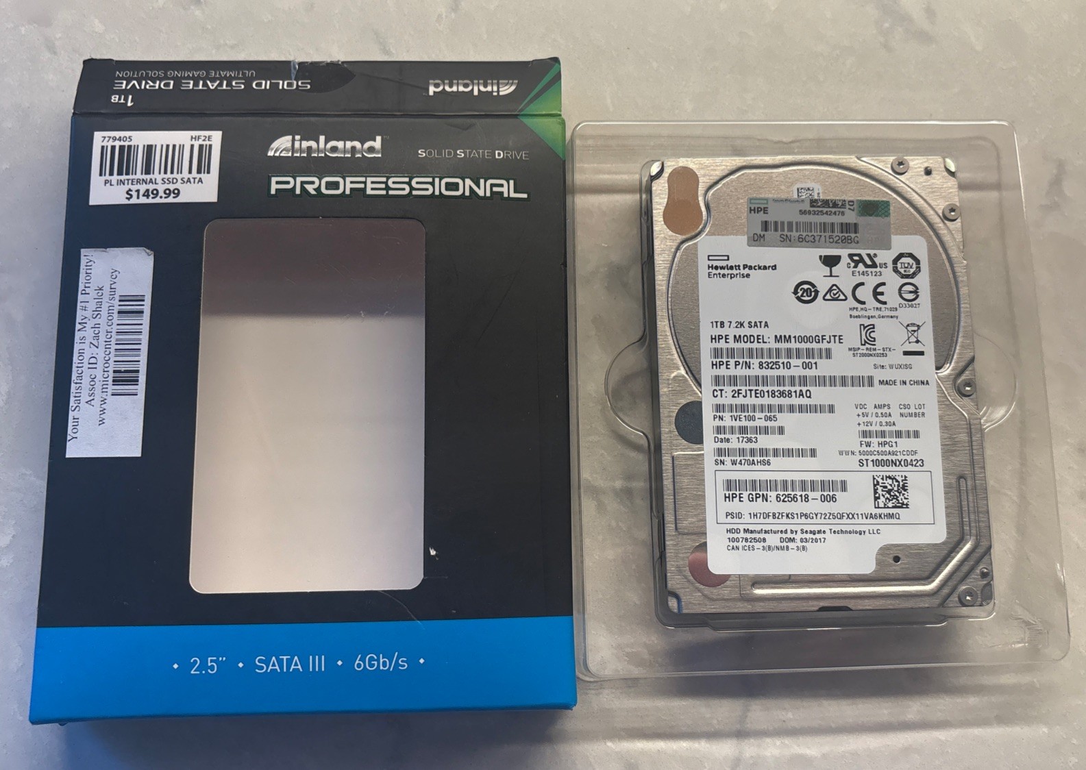 inland Professional 1TB, 2.5 inch Internal SSD