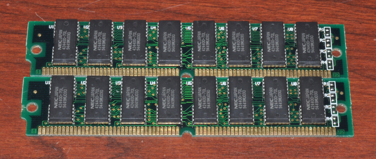 Liteon 20V0 8MB (2x 4MB) 72-pin EDO Non-Parity SIMM NEC 424400-70L 9449MU020