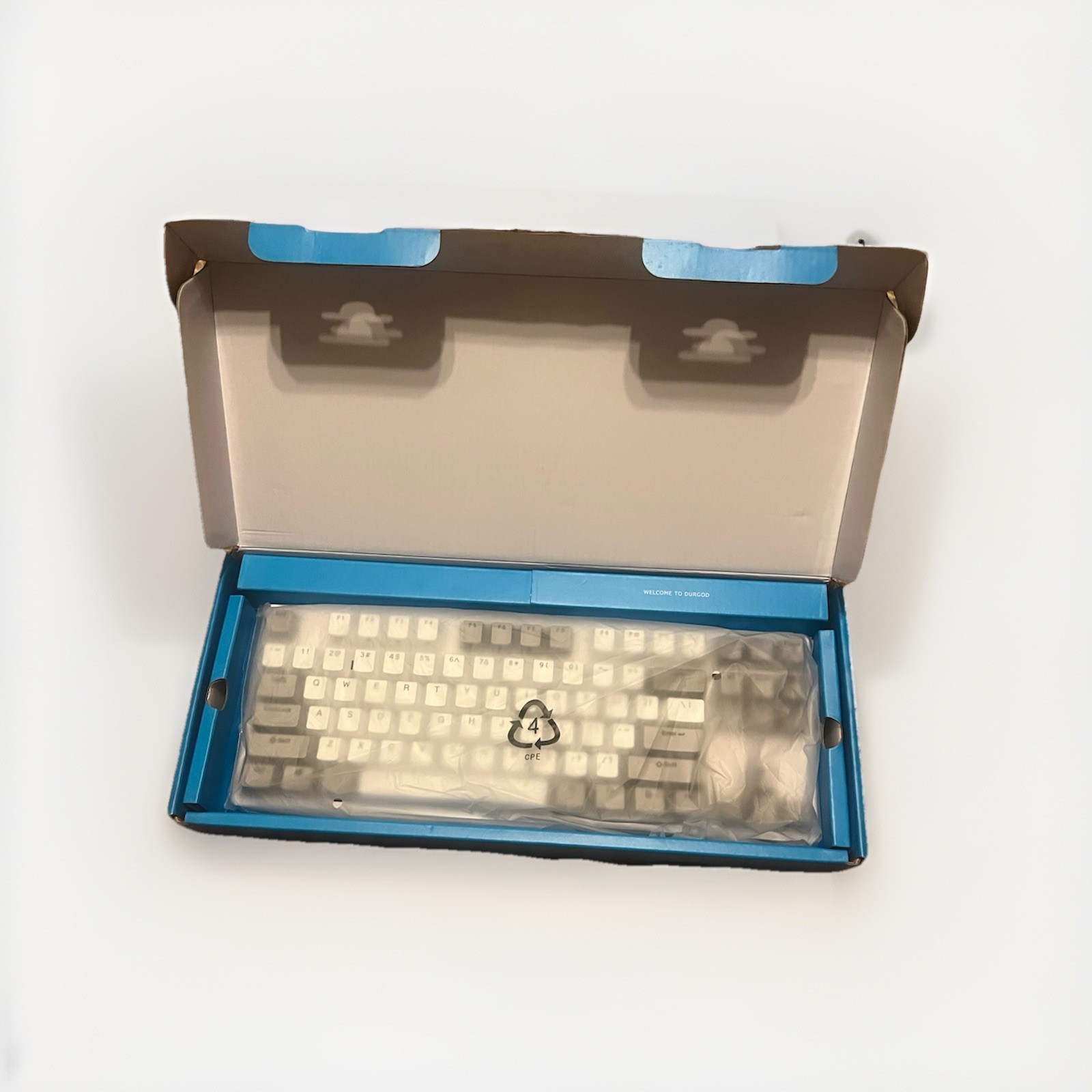 Durgod Taurus K320 TKL Mechanical Keyboard - Space Gray (LED WHITE)