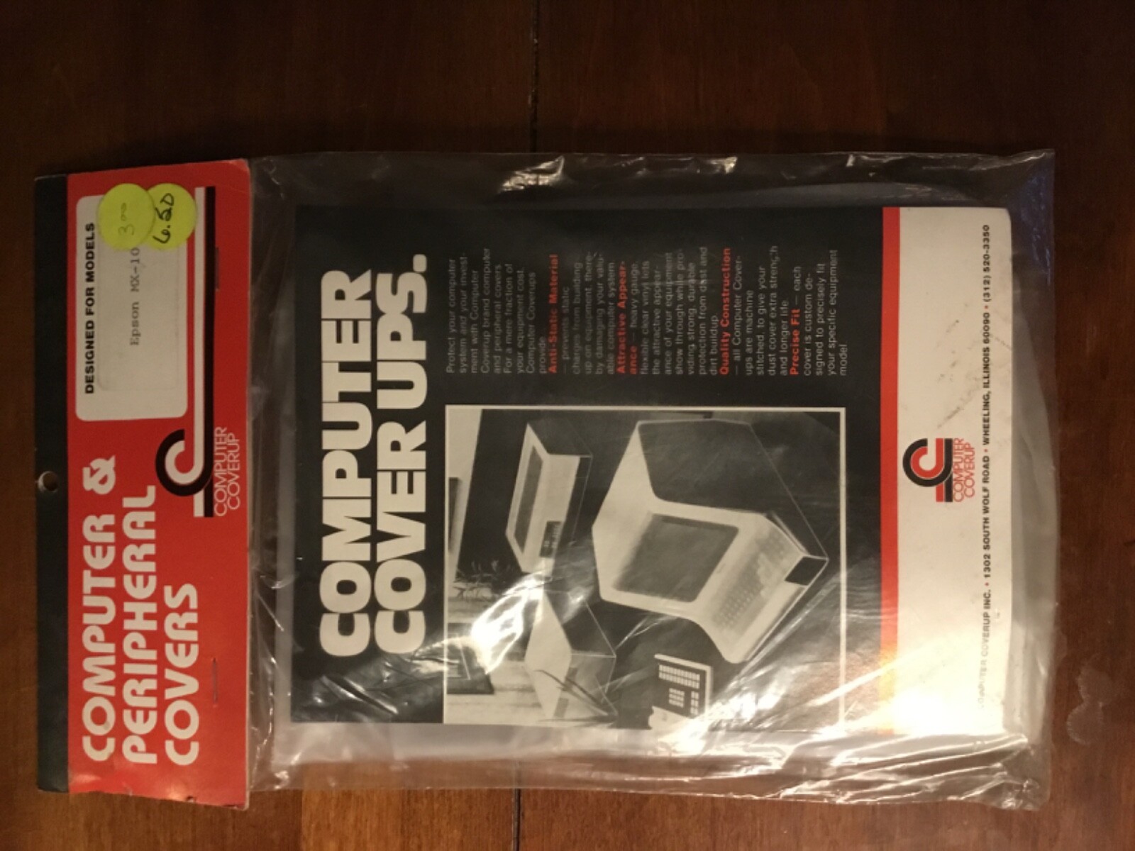 Vintage Computer & Peripherals Epson MX-100 Terminal Printer Cover - New - QTY