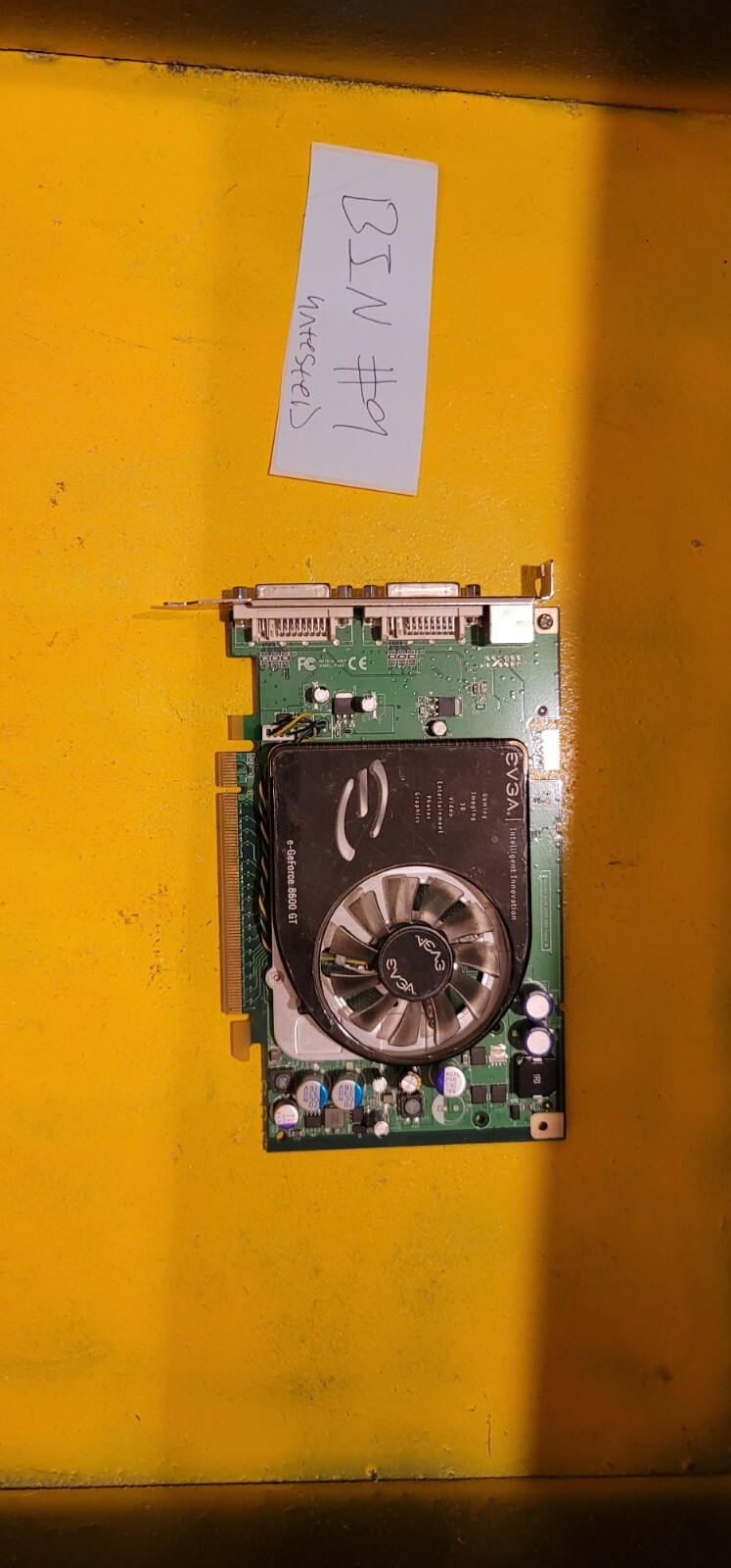 EVGA e-GeForce 8600 GTS 256MB GDDR3 PCI-E Graphics Card *untested*
