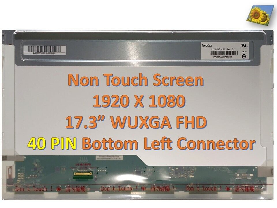 Chi Mei Innolux N173HGE-L11 Rev. C1 17.3 Full-HD LED LCD Screen/display