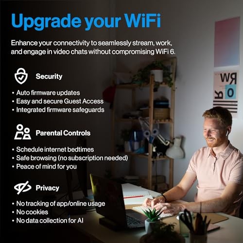 LINKSYS LN1101 MULTI GIG MICRO MESH WI-FI 6 ROUTER - WHITE