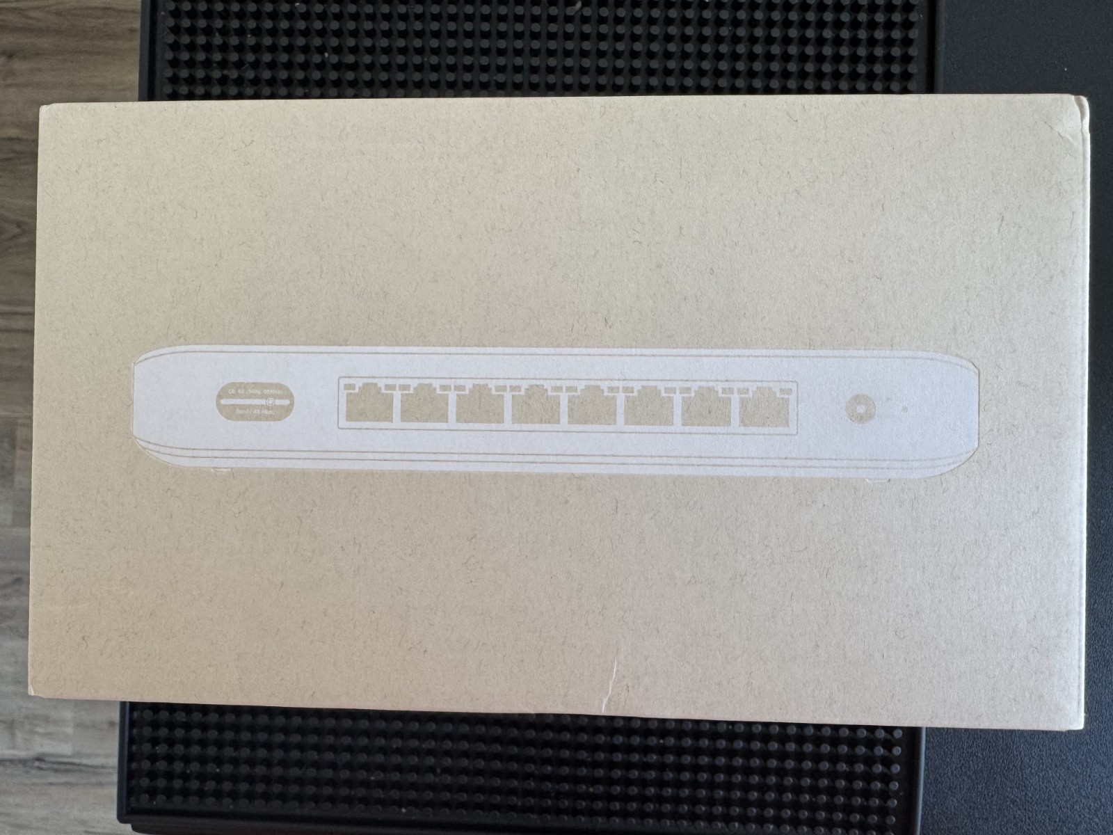 Ubiquiti Device Bridge Switch and AC Adapter 210W