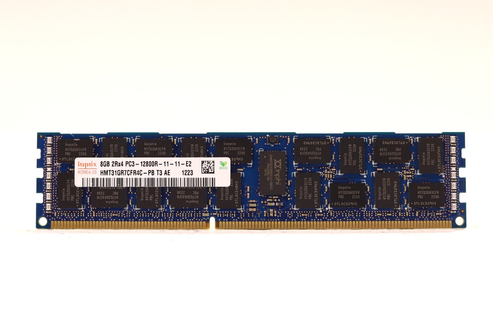 Hynix 8GB 2Rx4 PC3-12800R-11-11-E2 ECC REG Server Memory HMT31GR7CFR4C-PB Tested
