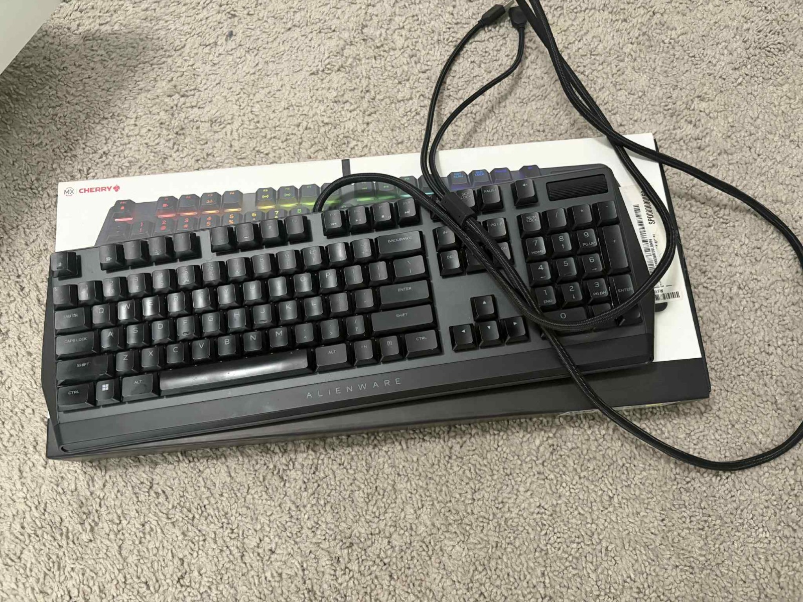 Keyboard Alienware AW510K (Dell 77N8D) AW510K-G-WW Mechanical Gaming Keyboard
