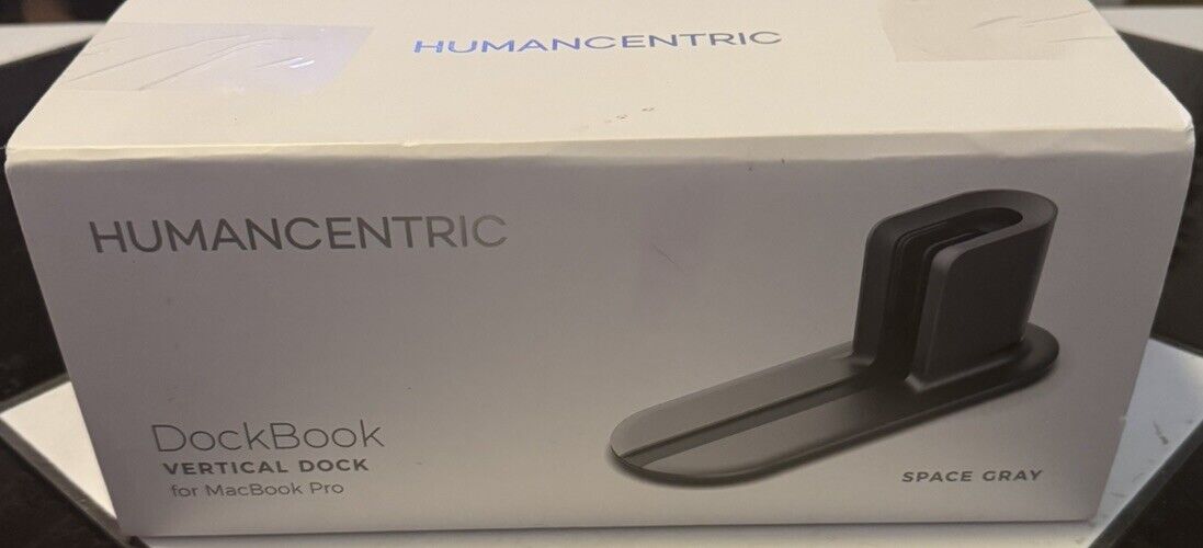 HumanCentric Dock Book for MacBook Pro Docking Station Vertical Laptop Stand