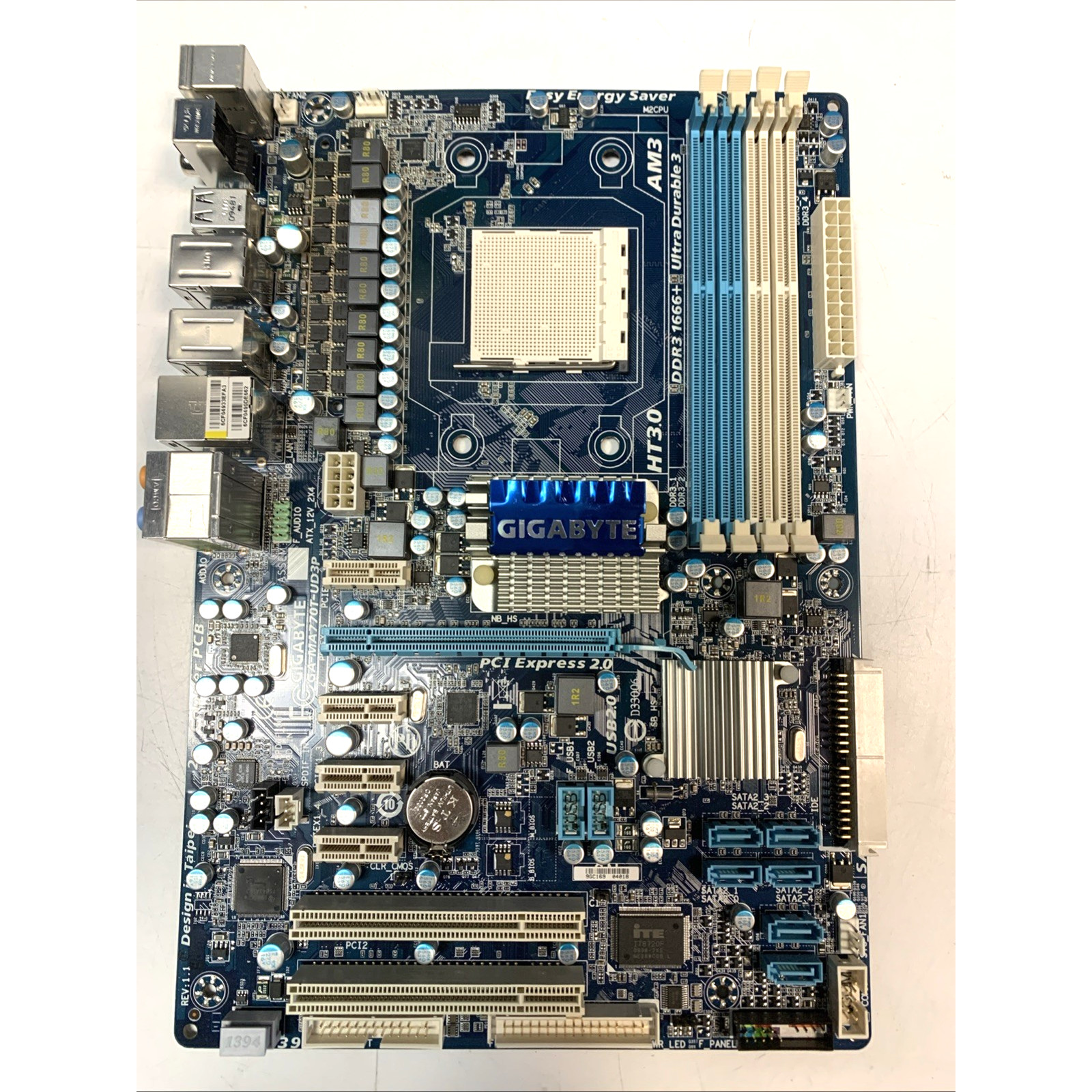 Gigabyte GA-MA770T-UD3P, Socket AM3 NO BRACKET