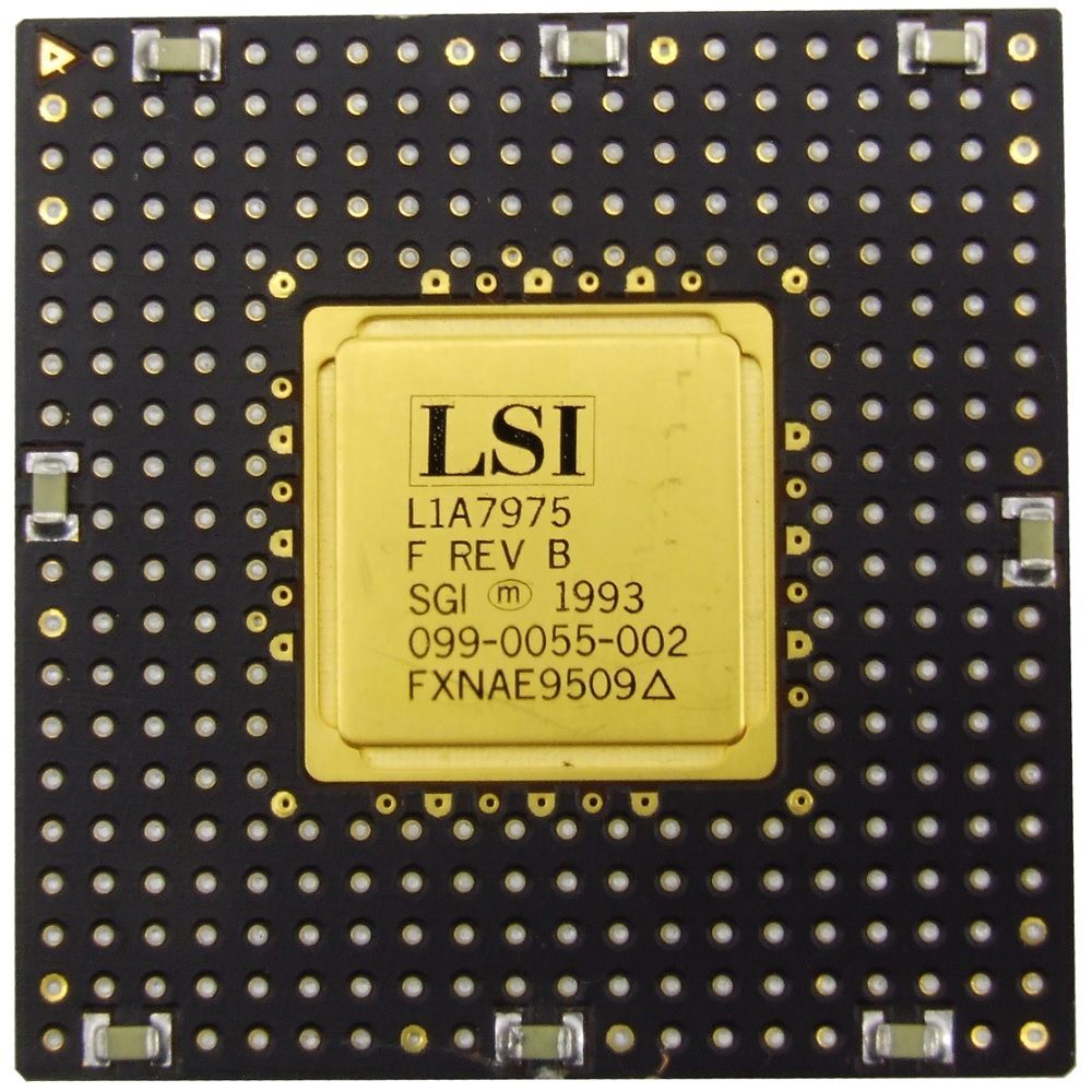 LSI L1A7975 F REV B CPU Processor Vintage Retro Chip1993 Processor Rare