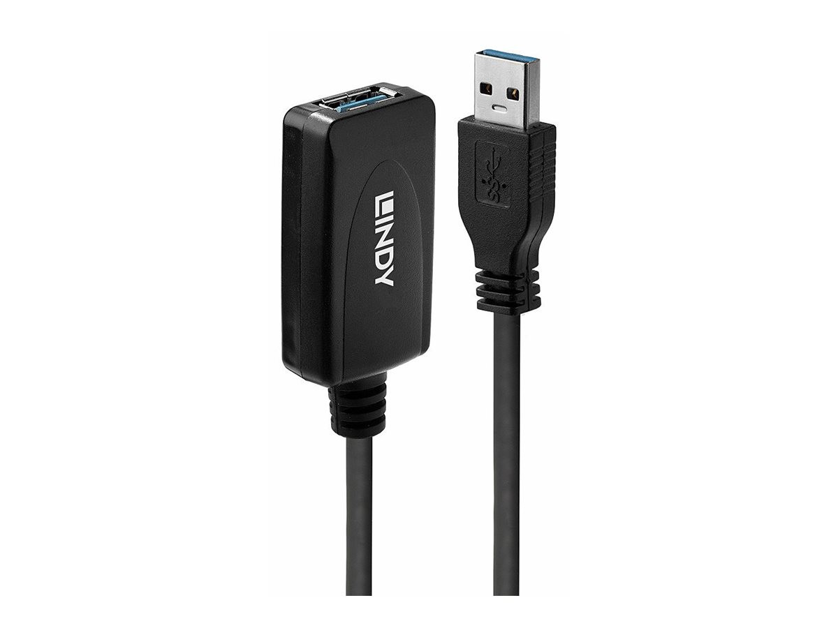 Lindy USB 3.0 Active Extension Cable Digital/Dati 5m USB Type-A USB 43155
