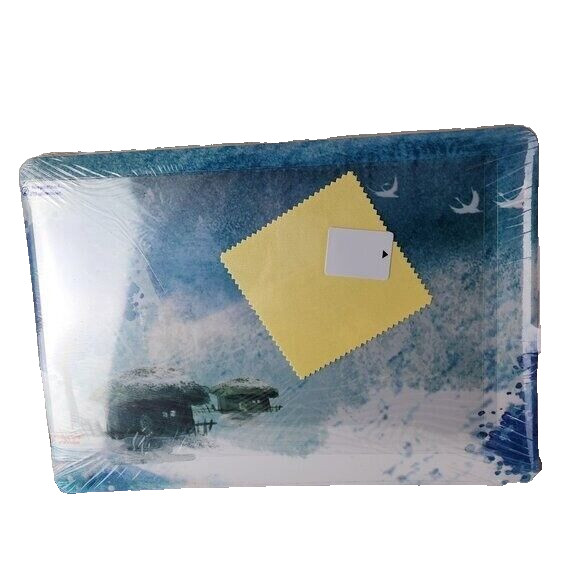 Mosiso Plastic Pattern Hard Case MacBook Air13 Inch Snow Surrounds Fishermen NWT