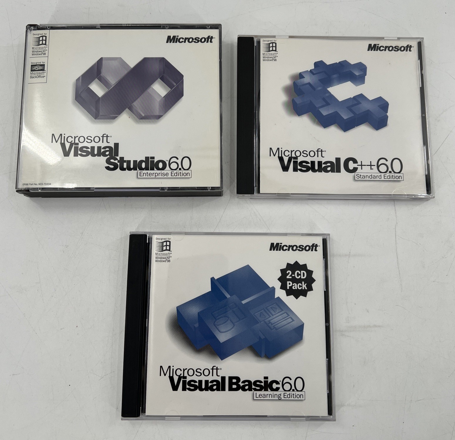 Microsoft Visual Studio 6.0 Enterprise with C++ & Basic Windows CD Keys