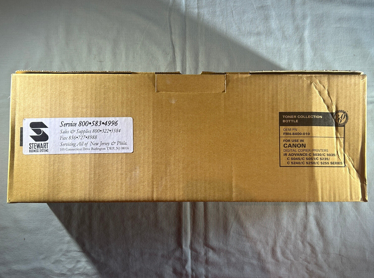 CANON DIGITAL COPIER PRINTER FM4-8400-010 WASTE TONER CASE GENUINE NEW OEM BOXED
