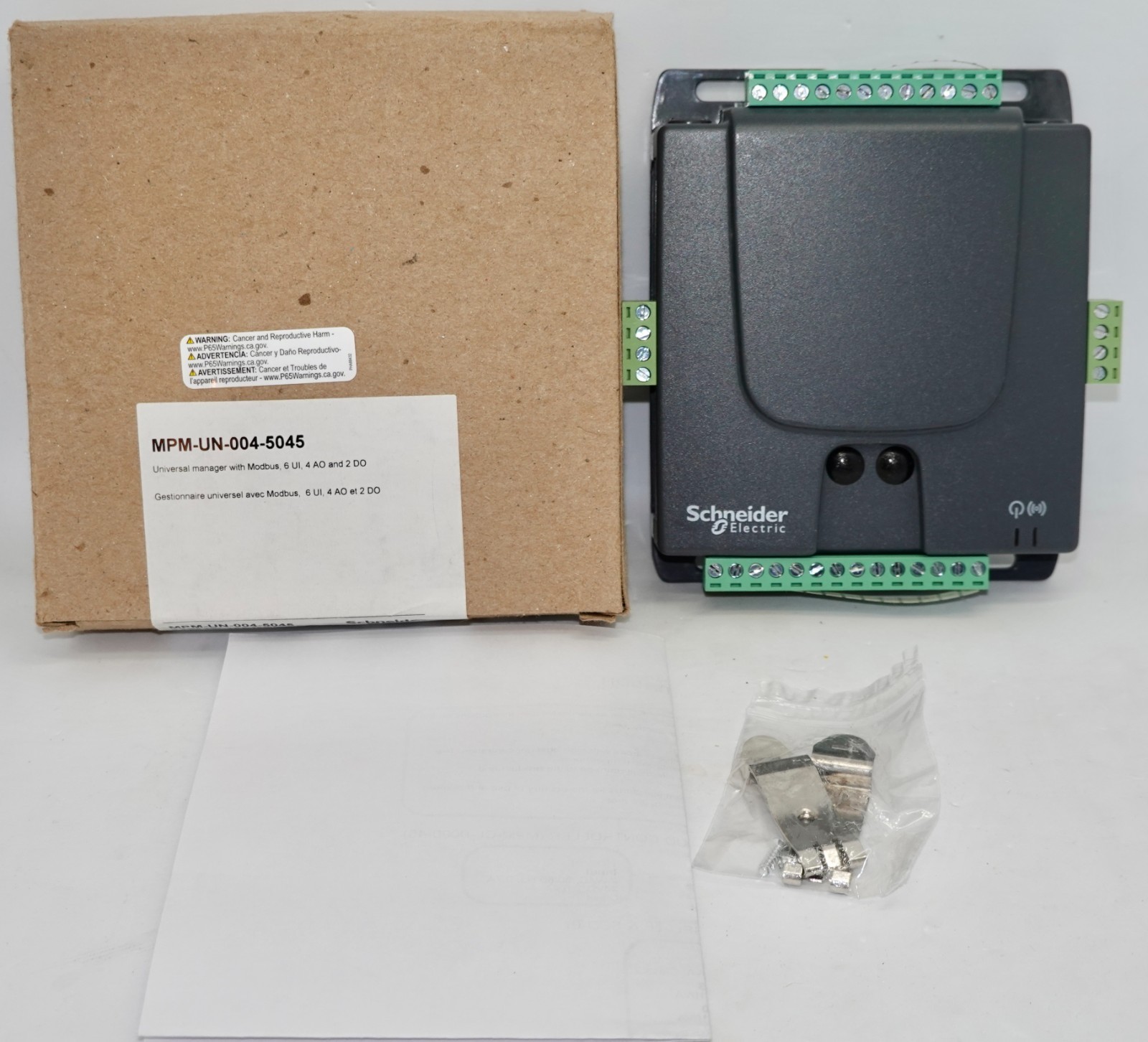 Schneider Electric MPM-UN-004-5045 Universal Manager w/Modbus. NEW