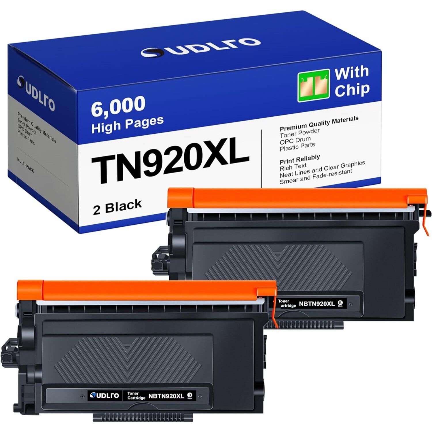 TN920XL - High Yield - TN920 TN920UXXL with Chip Compatible with Brother TN920XL