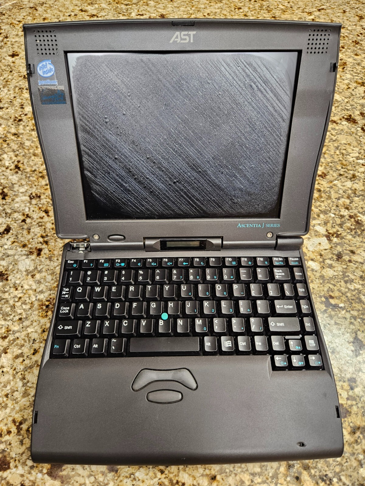 AST Vintage Ascentia J Series Laptop | Intel Pentium | Untested