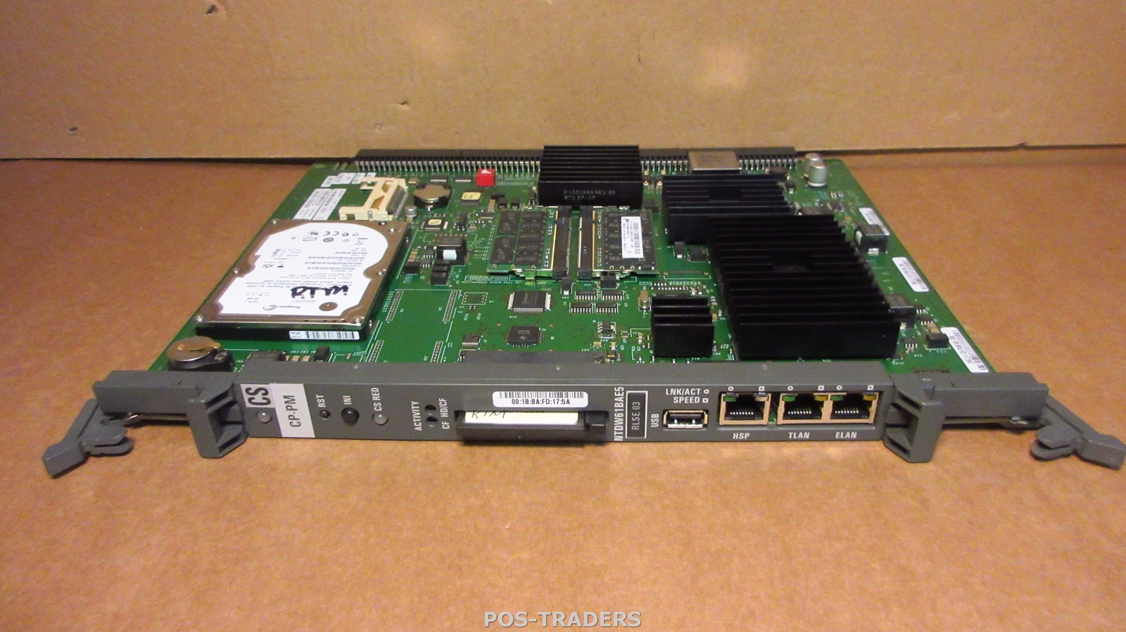 Nortel CP-PM NTDW61BAE5 CS1000 Card 1.4 GHZ Module FROM NORTEL MG 1000 NTDU15