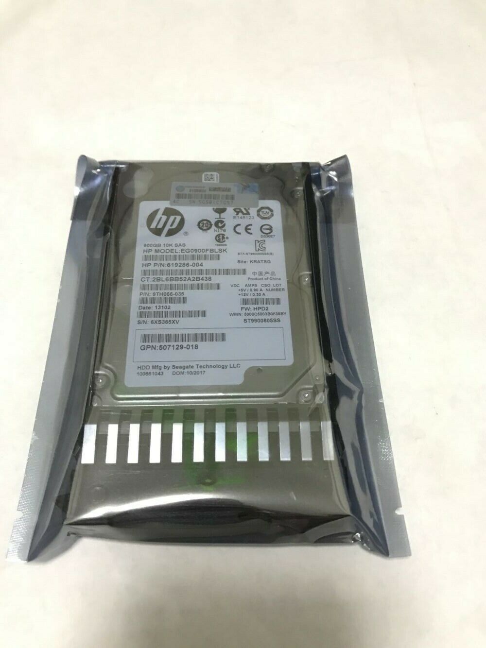 HP C8S59A 730703-001 MSA 900GB Ent 6G 10K RPM SAS 2.5 in DP HP HDD Hard Drive