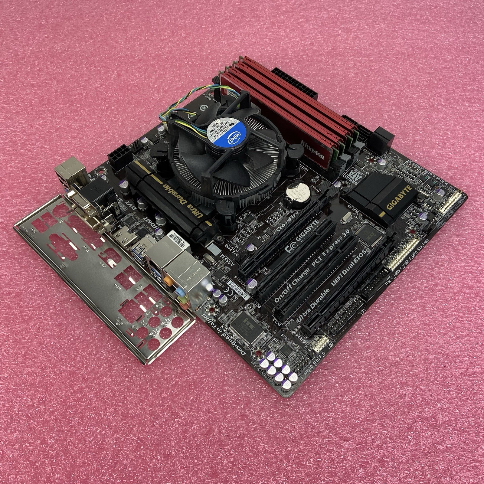 Gigabyte H87M-D3H Motherboard Intel Core i5-4570 3.2GHz 32GB RAM w/IO Shield