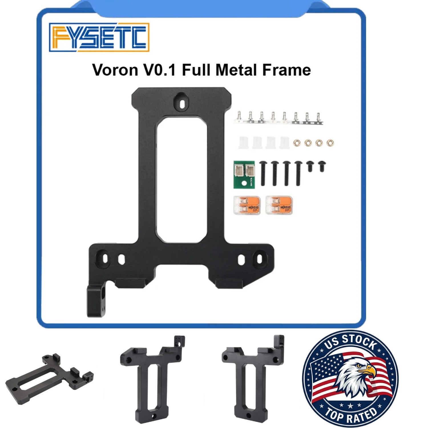 Metal Heat Bed Frame for Voron V0 3D Printer - FYSETC Hardware Parts