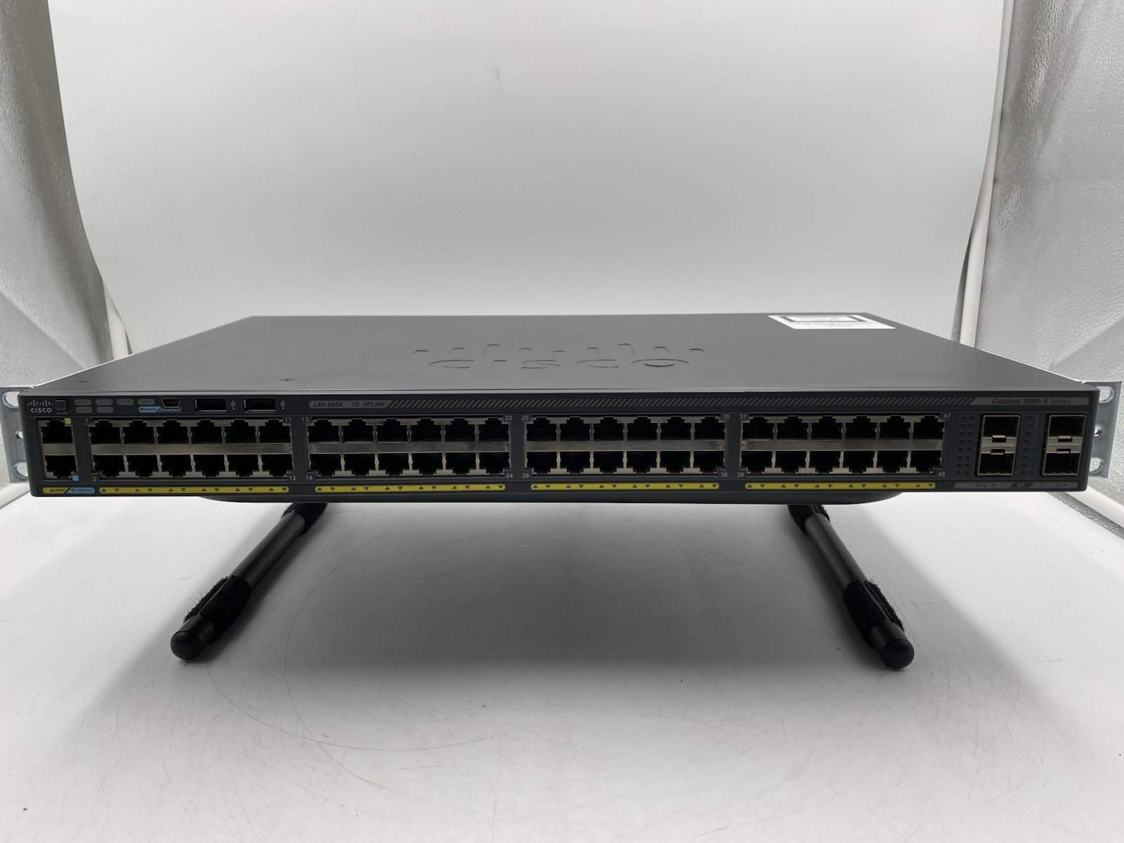 Cisco Catalyst WS-C2960X-48TS-L V02 48 Port Gigabit  Network Switch