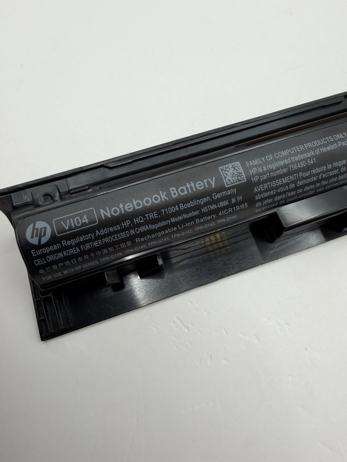 Genuine OEM V104 Notebook Battery For HP Laptop 756743-001 756744-001 756478-422