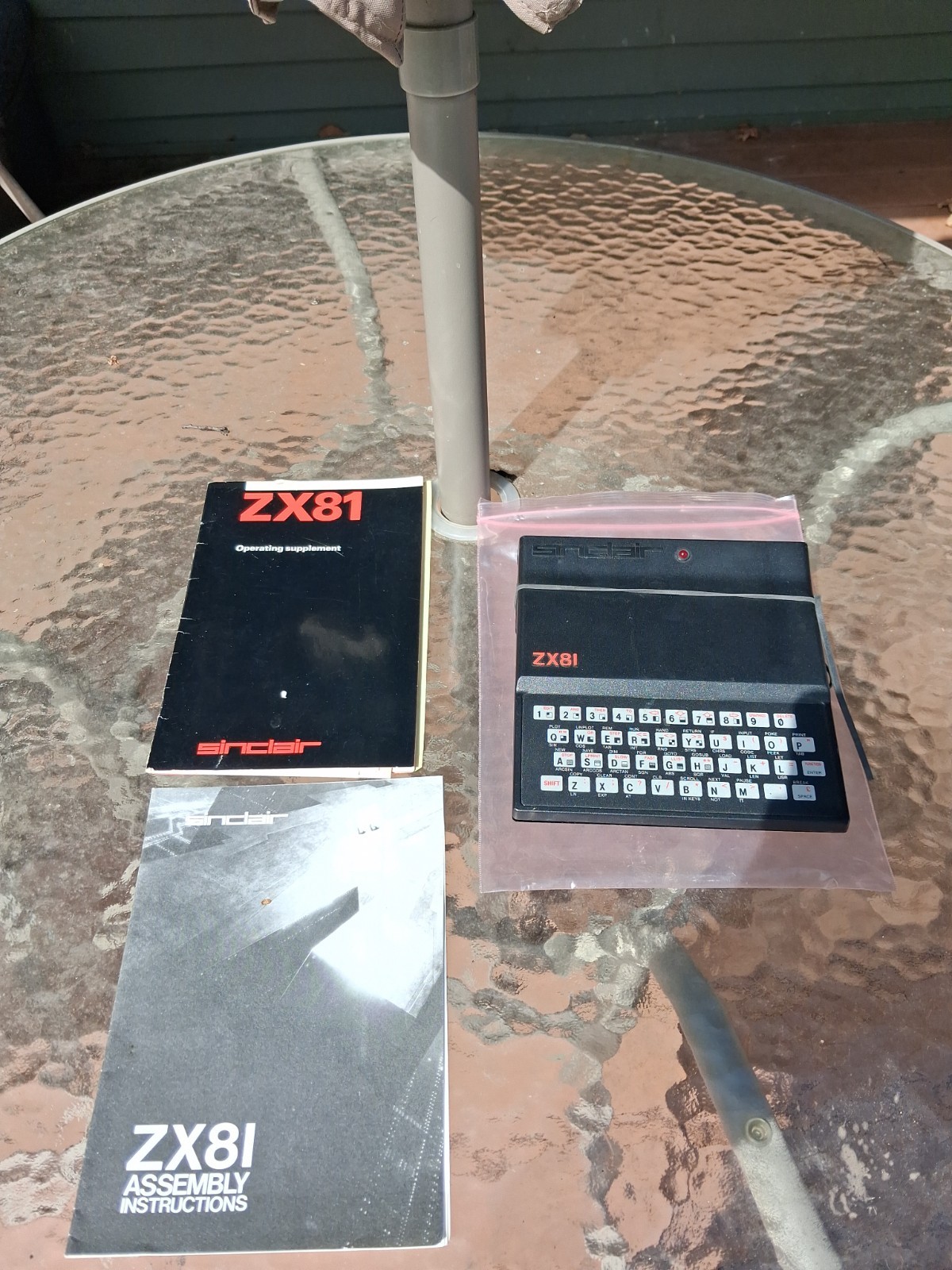 Vintage Sinclair ZX81 Personal Computer, Untested  W/ Paperwork