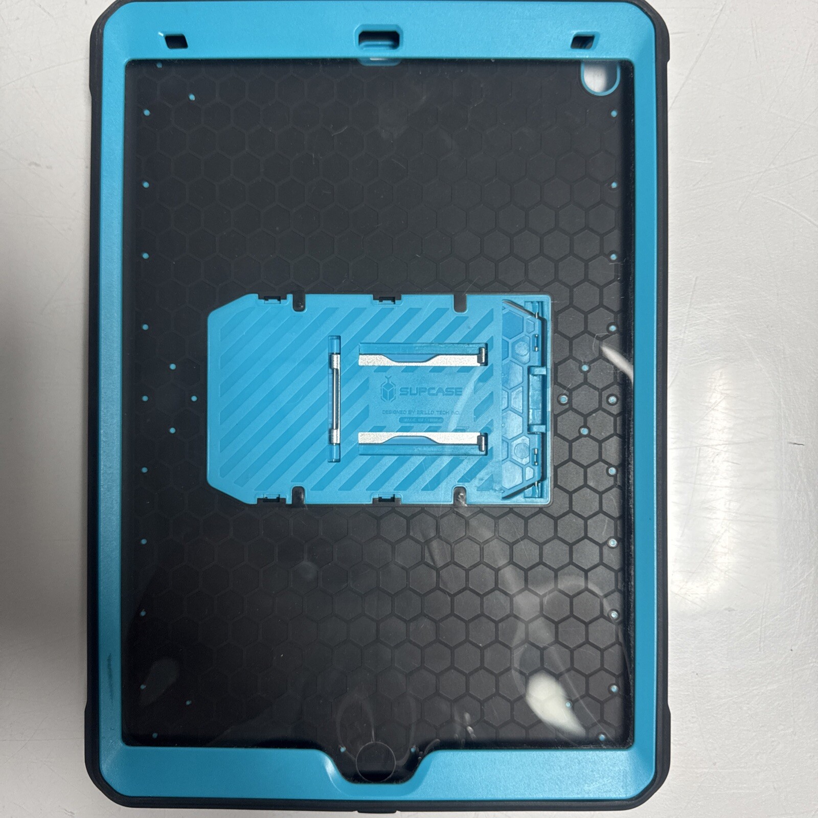 iPad 9 Gen 10.2” Case SUPCASE Unicorn Beetle Screen Cover + Kickstand Used Blue