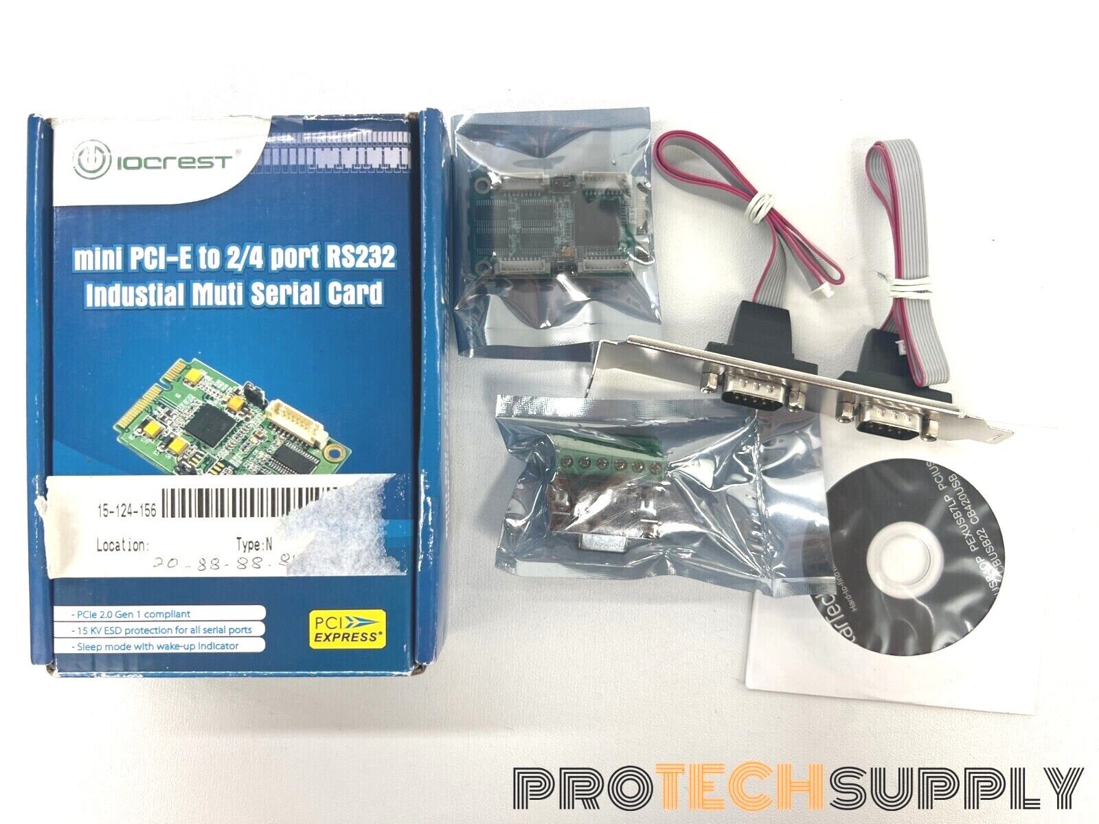 NEW IOCrest SI-MPE15047 4-Port Mini Pci-E Controller Card with WARRNTY