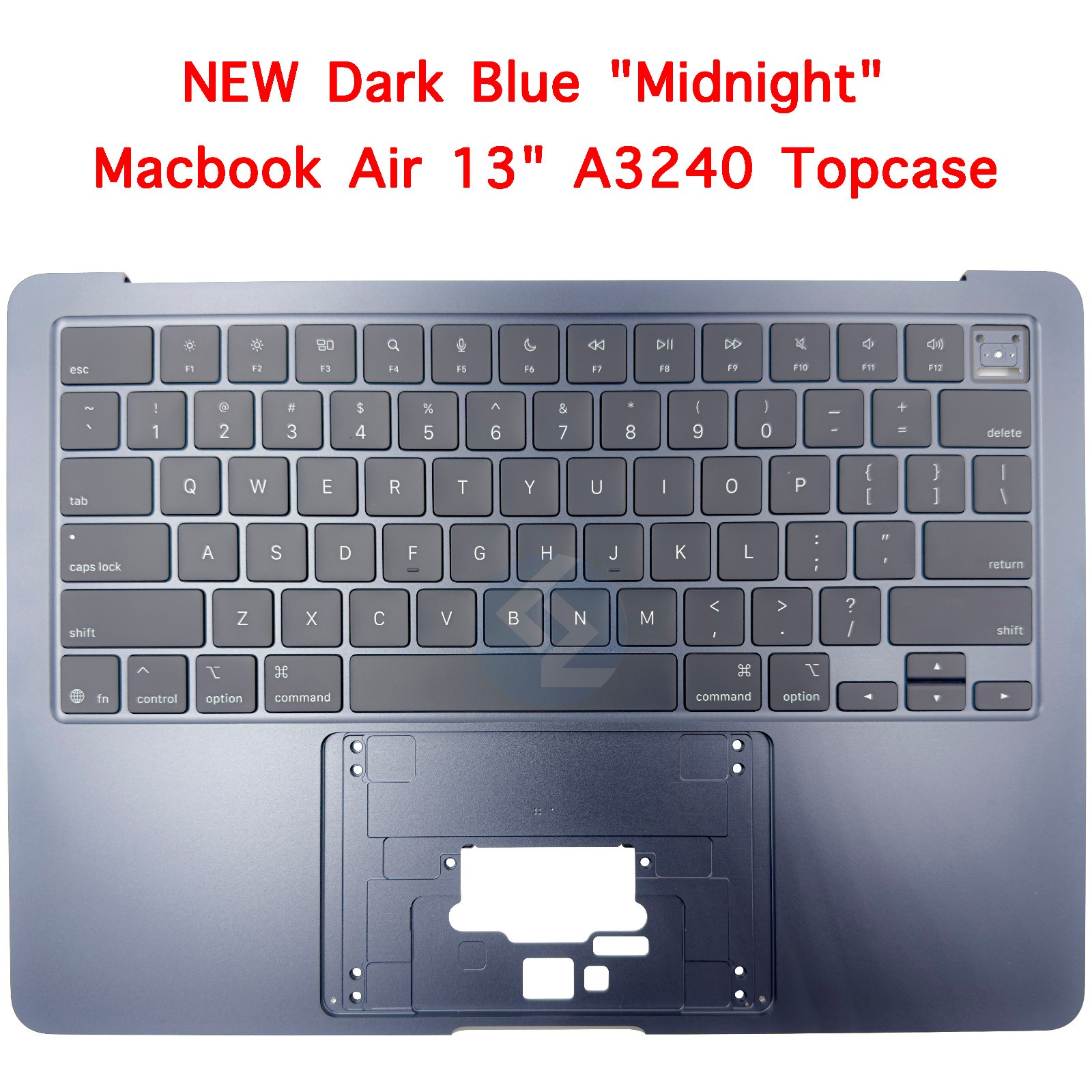 New Dark Blue US Keyboard Topcase Battery 0303S Macbook Air 13" A3240 2025 M4