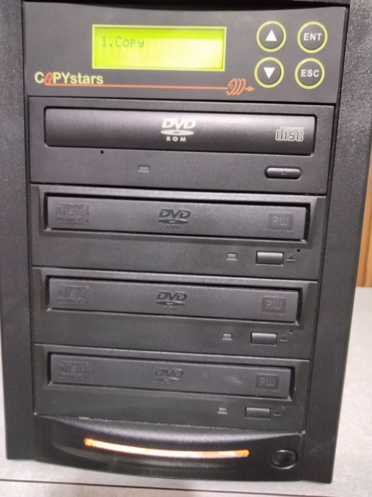 UNTESTED Copystars CD/DVD Duplicator 1-3 Target