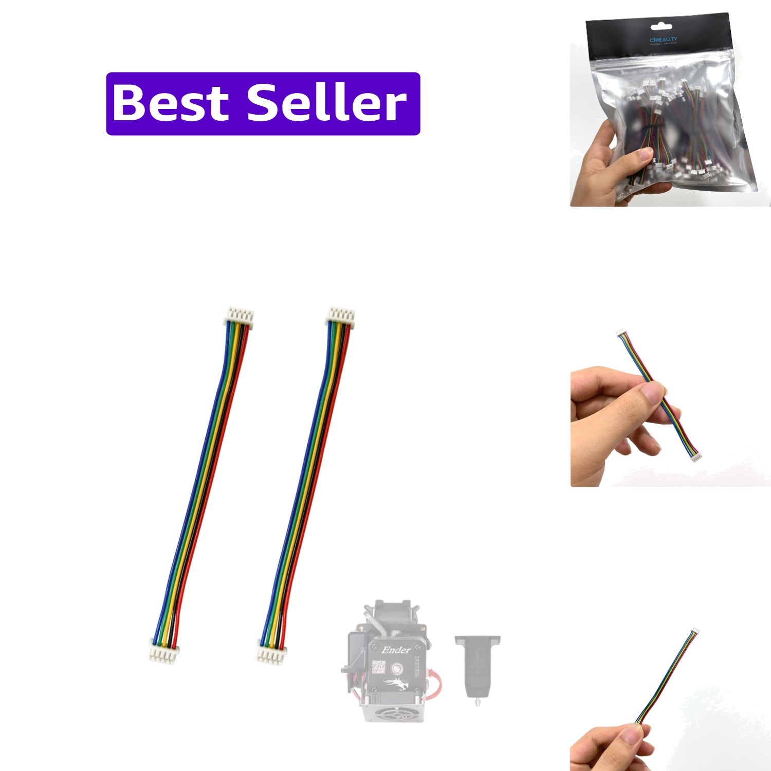 Creality  CR Touch Cable for Sprite Extruder, 5 Pin Adapter Wire, 3D Printer ...