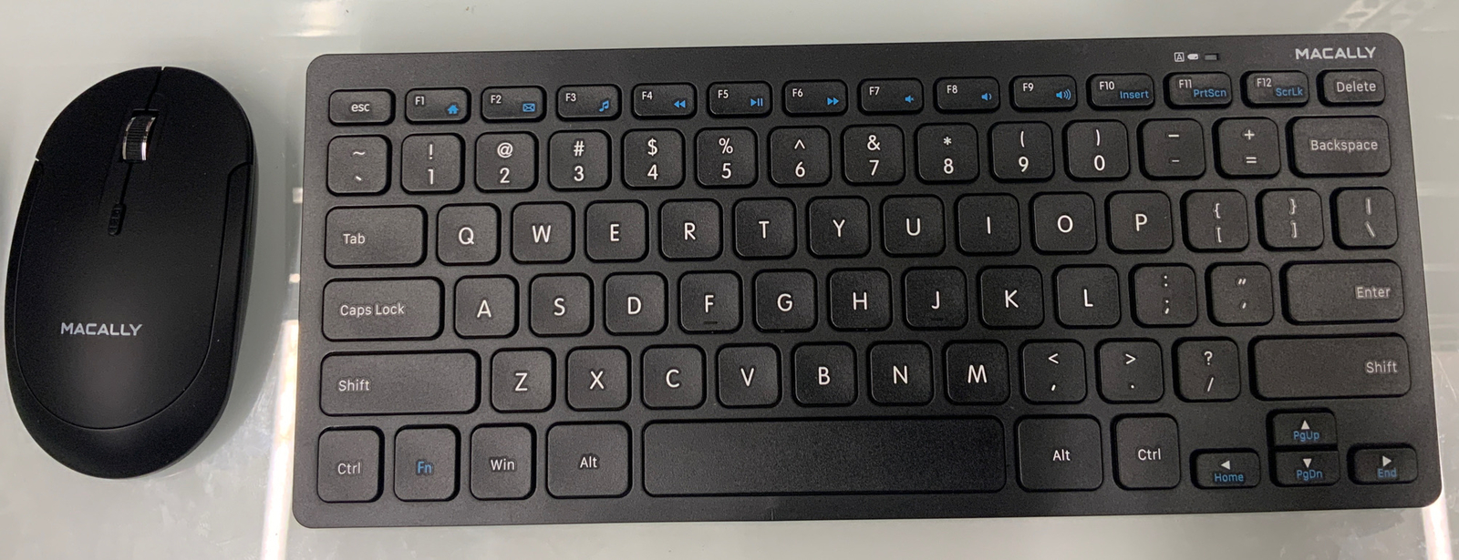 ⚡️Macally Compact Rf Keyboard Mouse Accs Wireless For Pc