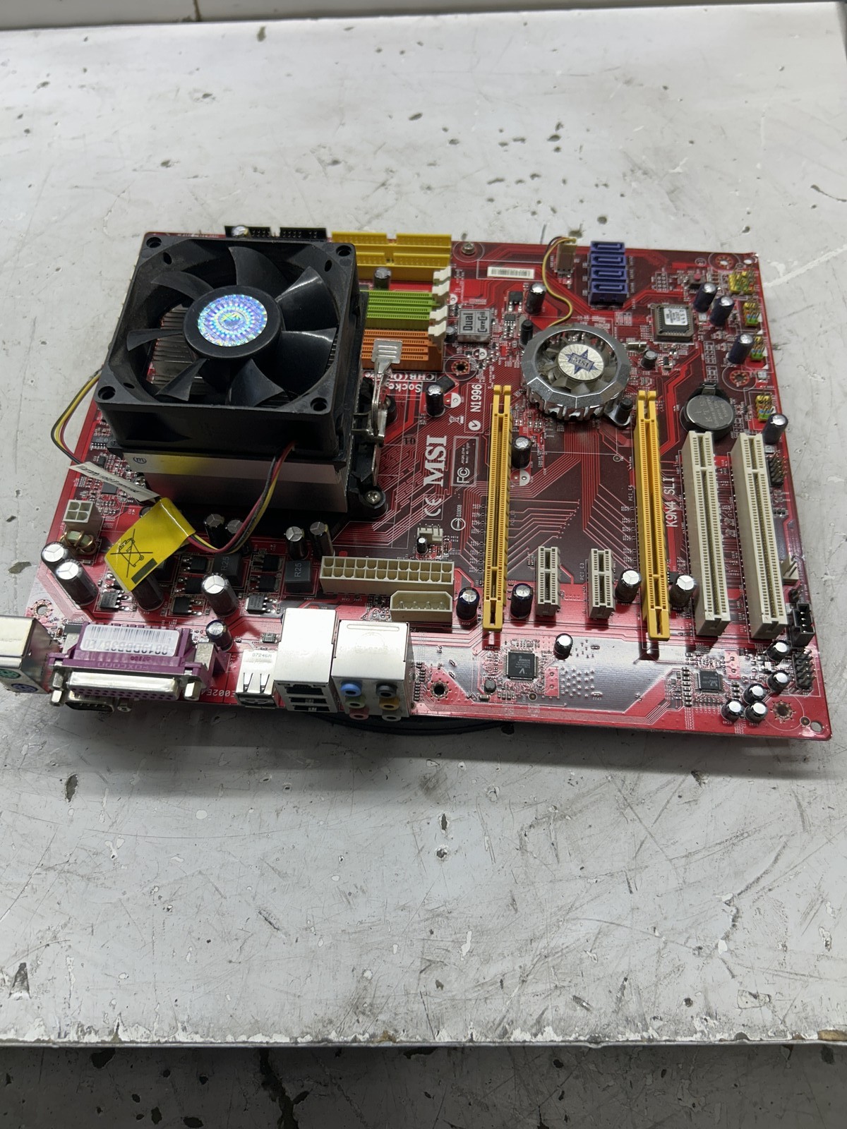 MSI MS-7325 AMD Athlon 64 x2 No I/O Shield or RAM