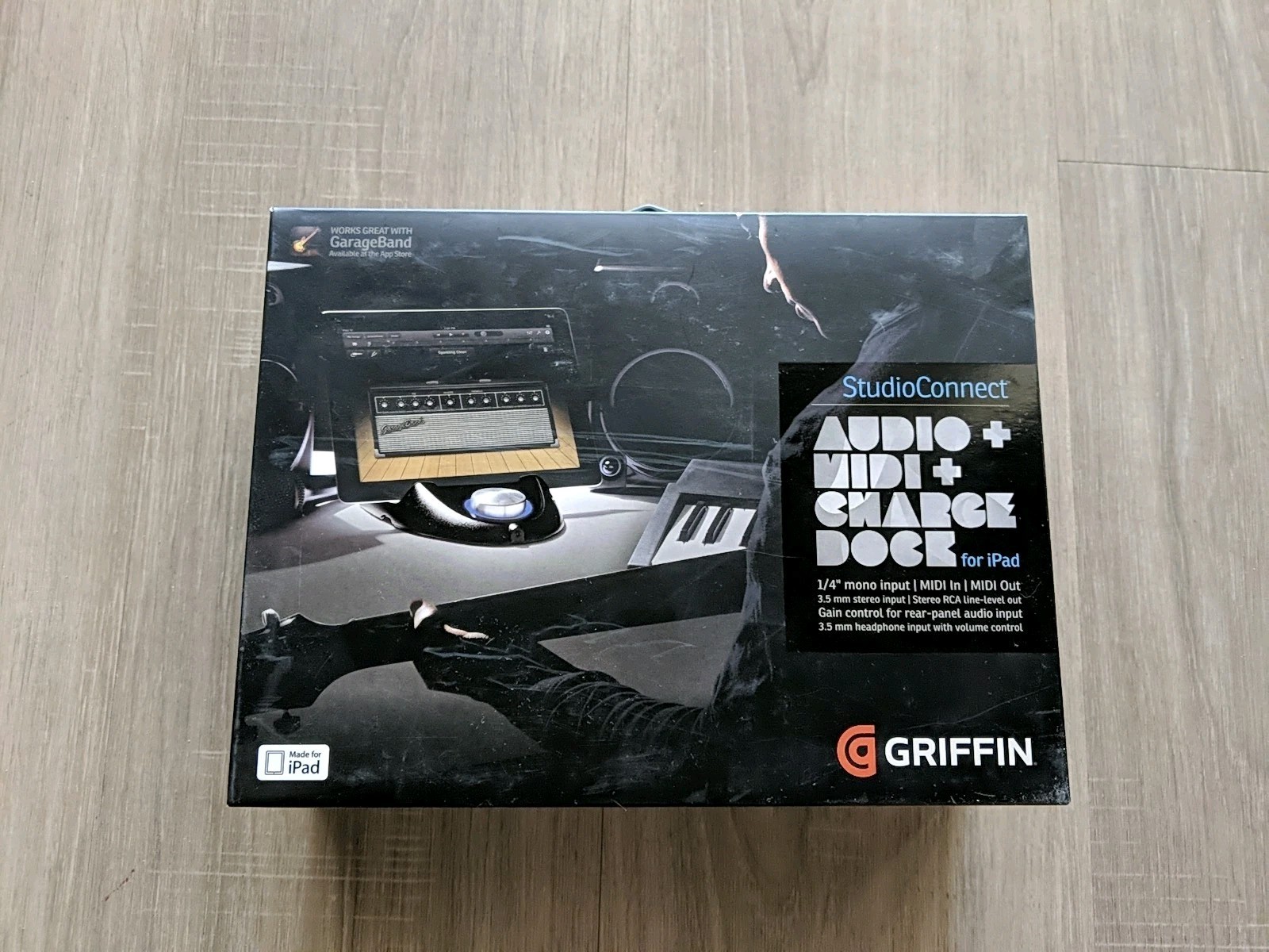 Griffin Studio Connect MIDI Controller Charging Dock for Apple iPad 